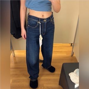 🎄FIRM PRICE🎄 Authentic Love Moschino Straight leg blue jeans